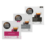 3 Caixas Nescafé Dolce Gusto - Espresso, Barista E E.intenso