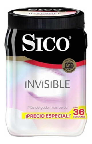 Condones Sico 12 Blisters De 3 Cada Uno Sin Caja Exp 03-2025