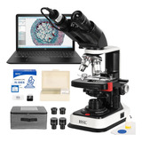 Microscopio Compuesto Binocular 40x-2500x Profesional Hsl