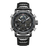 Reloj Naviforce Hombre Edición Mundo Black Edición Especial