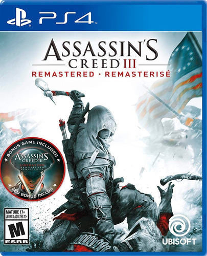 Assassin's Creed 3 Remastered Ps4 Físico 