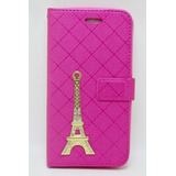 Capa Carteira Para Galaxy J5 J500 Case Capinha Torre Strass