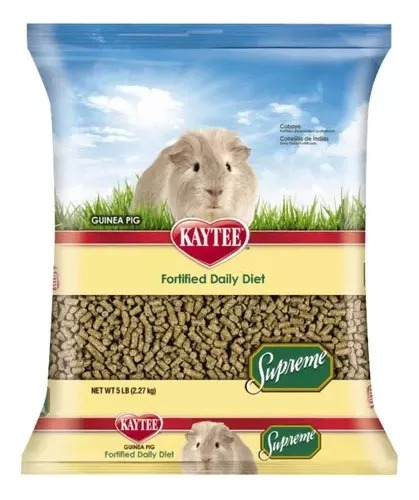 Kaytee Supreme Comida Natural Para Cuyo 2.27 Kg