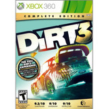 Jogo Xbox 360 Dirt 3 - Original Mídia Física Seminovo