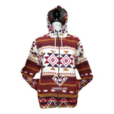 Chamarra/suéter De Lana Fina/unisex Diseño Grecas Talla 38