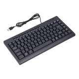 Pequeño Teclado Con Cable, Mini Portátil De Escritorio Usb D