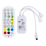 Controlador Led Wifi Dc5-24v+control Remoto De 24 Teclas, Co