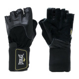 Guantes Para Pesas Everlast Con Muñequera Y Cuero