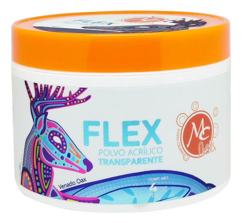 Polvo Acrilico Flex 4 Oz Uñas Mc Nails , Color A Elegir