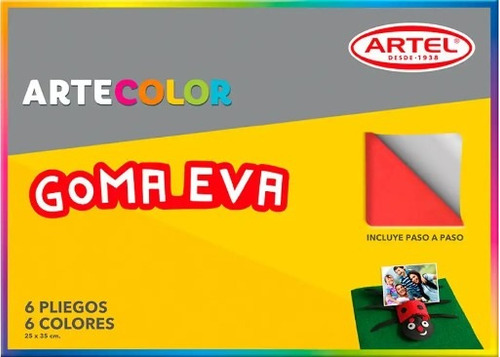 Estuche Artecolor Goma Eva Artel