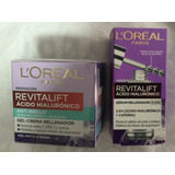 Kit Loreal Revitalift Ac. Hialurónico Gel Crema + Sérum Ojos