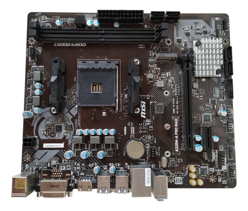 Mother Msi A320m-a Pro Max / Socket Am4 / Villurka Comp