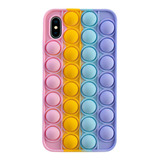 Funda Pop Antiestres Para iPhone X Xr 11 12 Pro Max