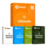Antivirus Avast Ultimate | 10 Dispositivos | 3 Años