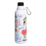 Botella De Agua Oficial Kawaii Bt21 De 16.9 fl Oz, 17 Onzas,