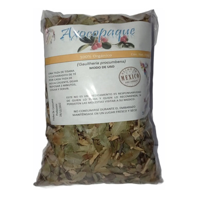 Té Axocopaque - Ajalte Orgánico 250 Grs Productos Tenango | Meses sin interés