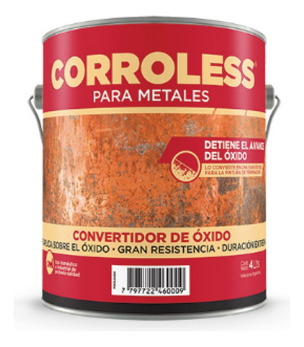 Fondo Galvanizado Corroless X 1 Lt. Petrilac / Camino 1