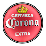 Cartel Led Luminoso Corona Cerveza 50cm Legendary Riders 