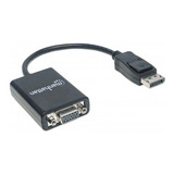 Adaptador Displayport Macho - Vga Hembra Manhattan 15cm