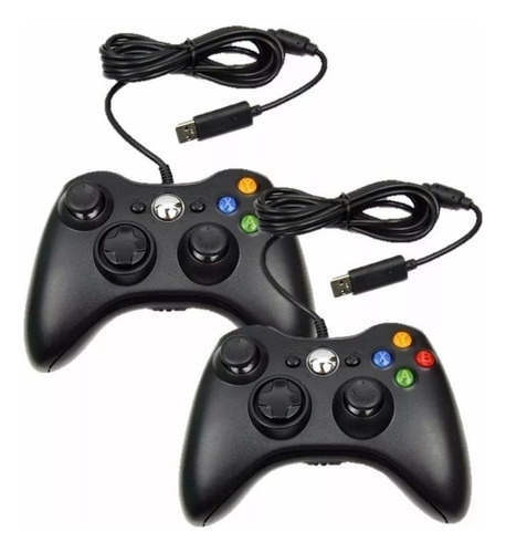 Manetekit 2 Controle Xbox 360 Pc  Notebook Celular Joystick