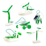 Kit Robot Solar Juguete  Didáctico 6 En 1 Para Armar 