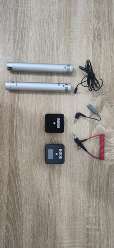 Rode Wireless Go Sem Fio + Lapela Shure + 2 Condensadores