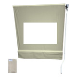 Kit Para Toldo Retratil  + Lona Com Visor De  2,50 X 2,50