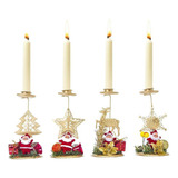 Nuevo Candelabro Navideño De Hierro Para Decoración De Mesa