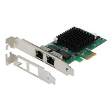 Adaptador Ethernet Pcie X1 10/100/1000 Gbps Dual (intel