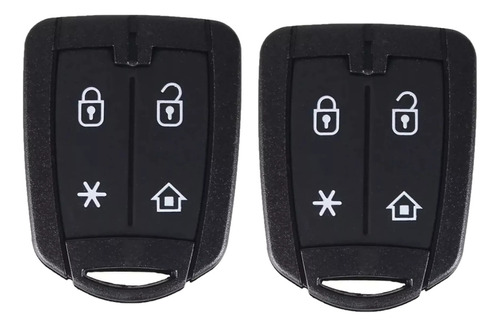 Pack 2 Carcasa Control Remoto Alarma Para Positron Pst Px42