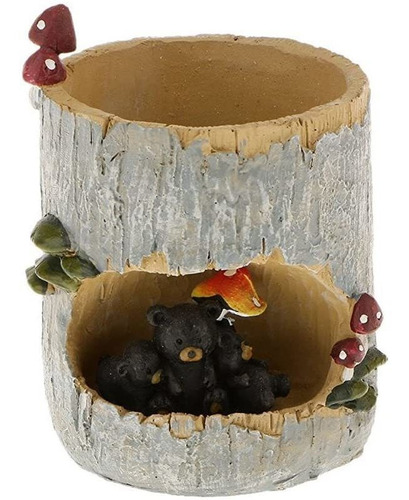 Tinksky - Maceta De Oso Negro Para Decoración De Mesa De Jar