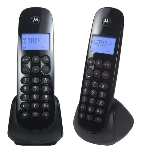 Telefone Sem Fio Motorola M700-2 Preto + Ramal