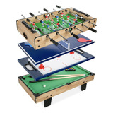 Best Choice Mesa Multijuego Juguete Billar Futbolito Xchws C