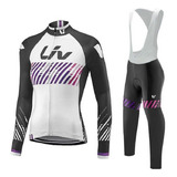 Equipo Liv- Maillot De Ciclismo For Mujer