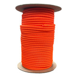 Soga Trenzada Dacron Poliester 5mm X 50 Metros Naranja Fuert