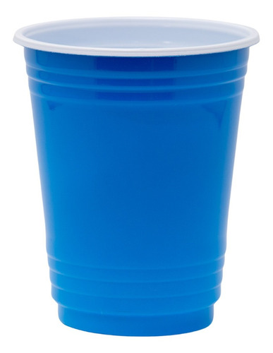 Copo Americano Beer Pong Festa Biodegradável 400ml 50 Unid