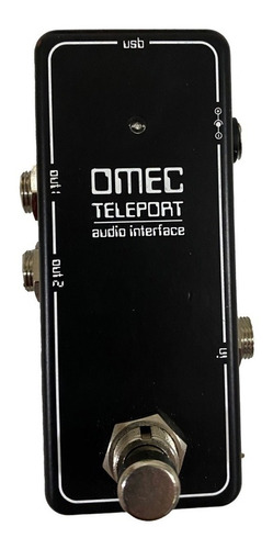 Pedal Orange Omec Teleport Conversor Audio Digital Analogico