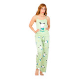 Conjunto Pijama Mujer Blusa Y Pantalón Dama Piyama Pyjama