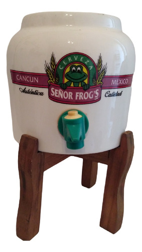 Señor Frog's - Dispensador De Bebidas - Recuerdo De Mexico. 