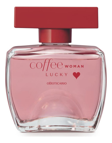 Perfume Feminino Sensual Coffee Woman Lucky Colônia 100ml