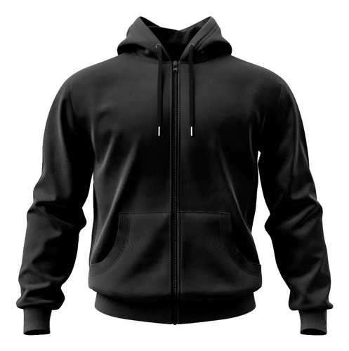 Moletom De Frio Masculina Blusa Jaqueta Casaco  Zíper - Full