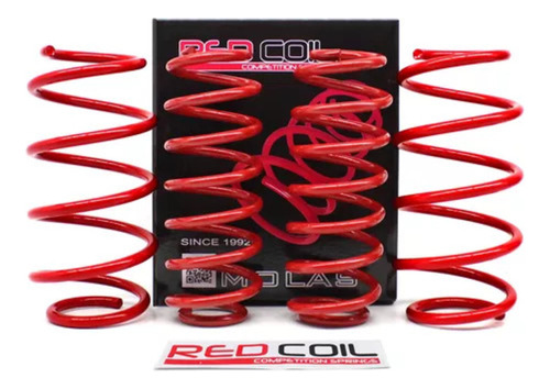 Mola Esportiva Red Coil Fiat Stilo 8v 2003 Em Diante Rc-128