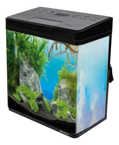 Acuario Equipado Boyu Ms520 45lt  Lampara Touch