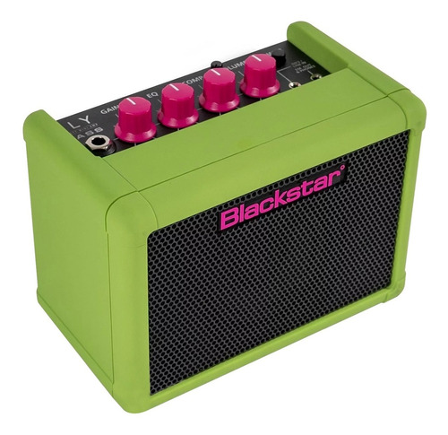 Fly 3 Bass Neon Verde Combo Blackstar Para Bajo Y Mp3
