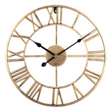 Reloj De Pared Para Habitación, Forjado, Mudo, Decorativo, C