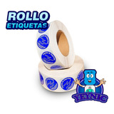 Rollo Etiquetas X 2000 Tapas Bidon De Agua / Yeynic Rosario