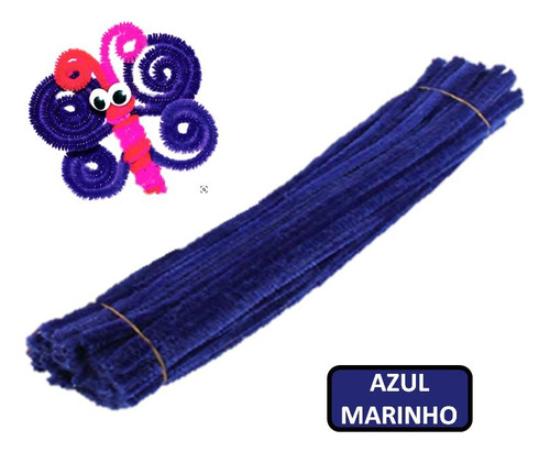 Limpador De Cachimbo Haste De Chenille Cores 30cm 20 Unid 