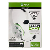 Auricular Turtle Beach Recon Chat Para Xbox One Blanco