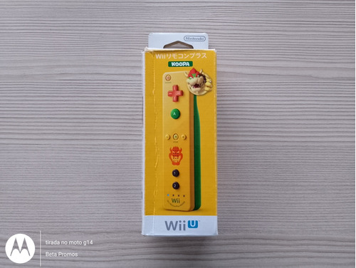 Wii Remote Plus Original Edição Bowser 