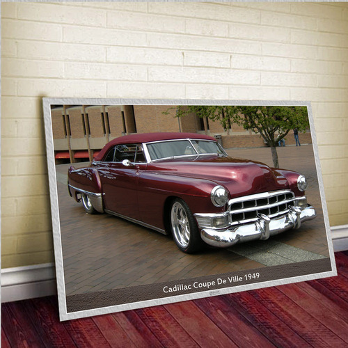 Cadillac Coupe De Ville 1949 - Tam. Gigante 60x42cm